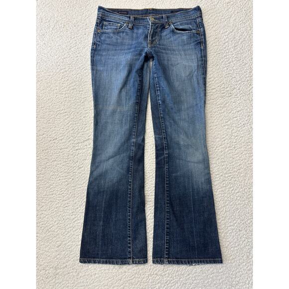 Citizens of Humanity Womens Naomi Low Rise Flair Denim Jeans Size 30 - Picture 1 of 13